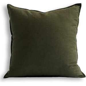 JEANERLOR |‎ OLIVE GREEN DECORATIVE THROW PILLOW CASE CUSHION COVER 26 x 26